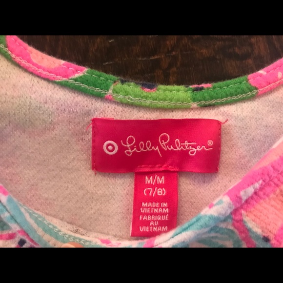 Girls lily Pulitzer crop top - Picture 2 of 2